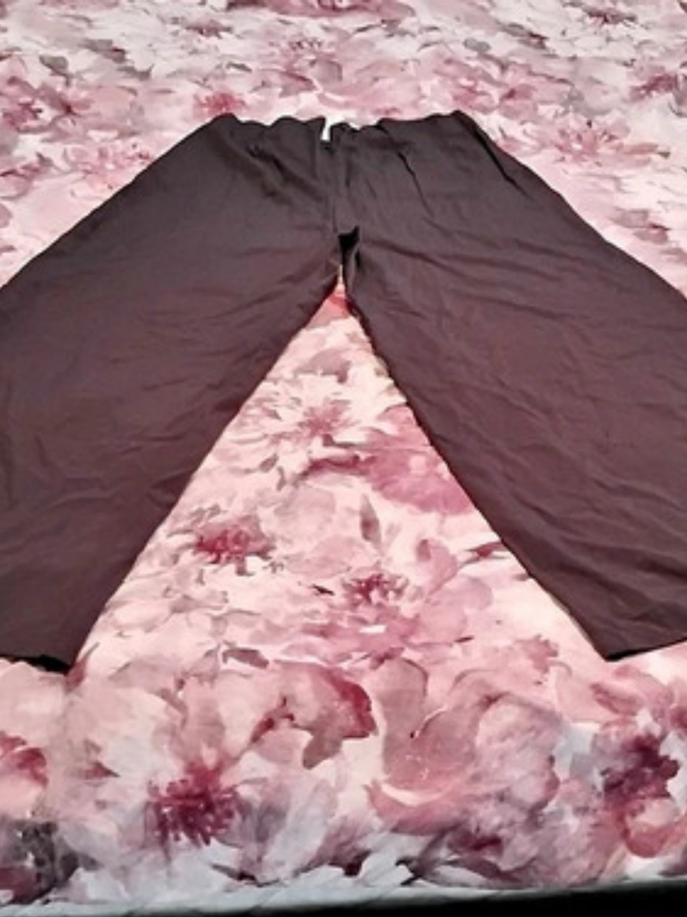 SHEIN Comfy Pants Wide Leg Black Pants Size Large Like New